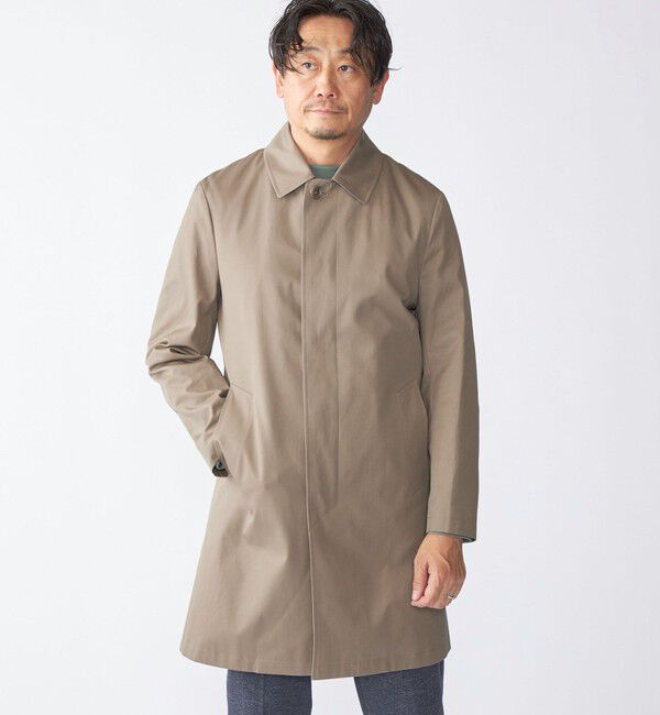 SHIPS「SHIPS: VENTILE(R) コットン ステンカラー コート」|ステンカラーコート|