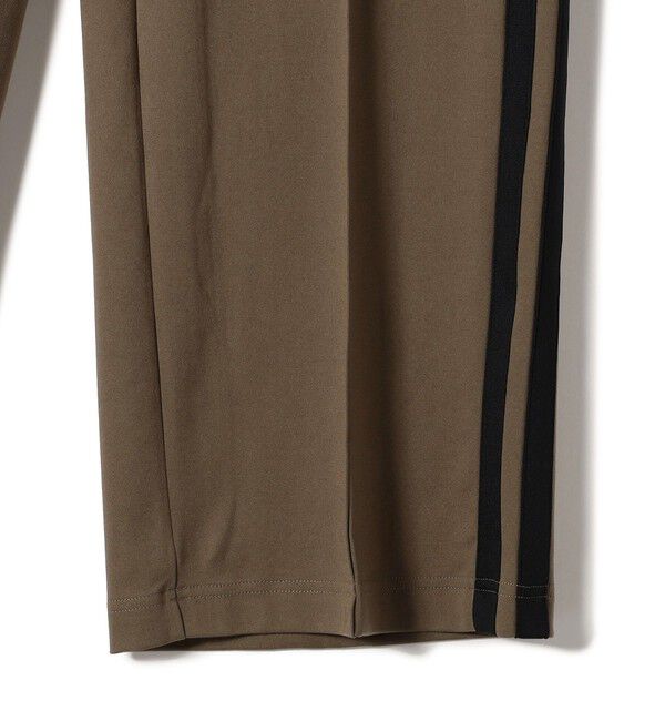 SHIPS for women「SHIPS Primary Navy Label:ピンタック ジャージー ライン パンツ」|その他|