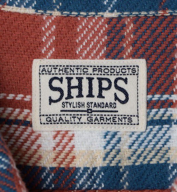 SHIPS「SHIPS: AUTHENTIC ウィークエンド チェック ネル シャツ」|シャツ・ブラウス|