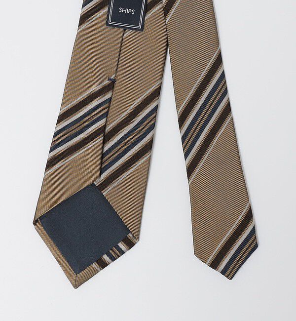 SHIPS「SHIPS: シルク マルチ ストライプ ネクタイ」|ネクタイ・蝶ネクタイ|