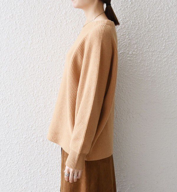 SHIPS any「SHIPS any:〈手洗い可能〉AQUA カシミヤ ミックス ハイネック ニット」|ニット・セーター|