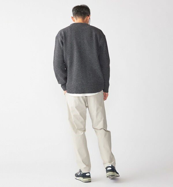 SHIPS「【WEB限定】SHIPS: ビッグシルエット クルーネック レイヤード ニット（ニット+ロンT）」|ニット・セーター|