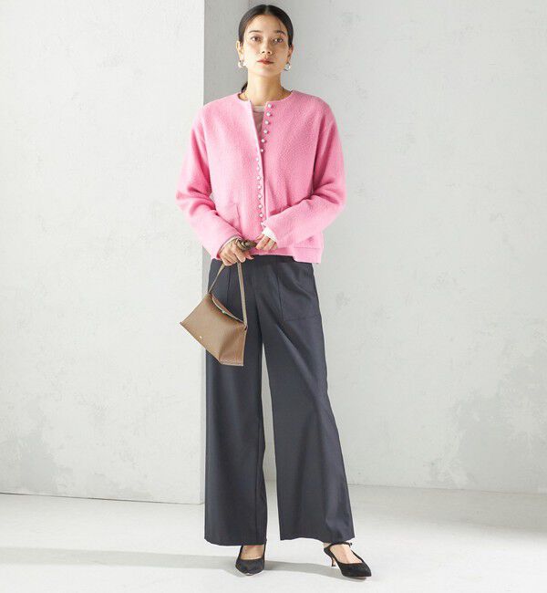 SHIPS for women「〈手洗い可能〉DELEGANT  ストレート パンツ（セットアップ対応）」|その他|