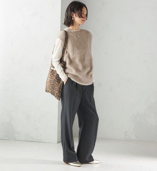 SHIPS for women「杢フォックス カシミヤ ニット ベスト」|ベスト・ジレ|