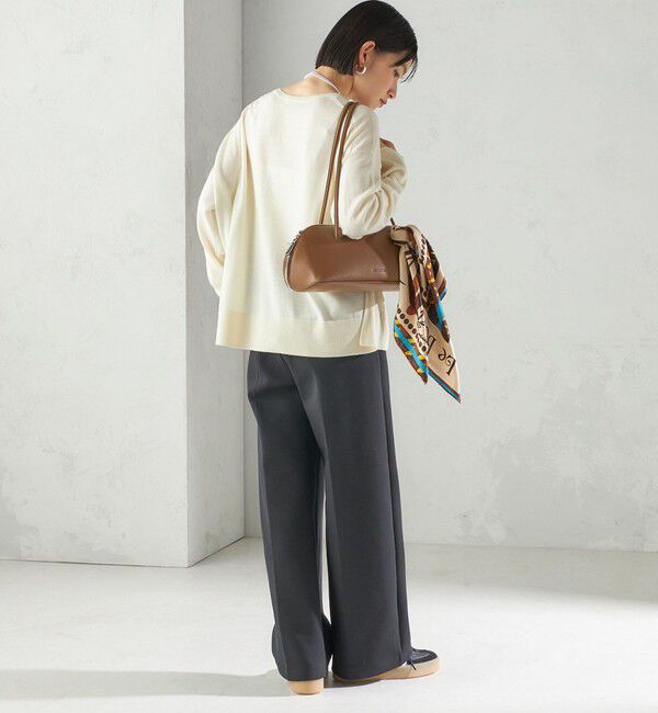 SHIPS for women「〈手洗い可能〉14G ウォッシャブル クルーネック ニット プルオーバー」|ニット・セーター|