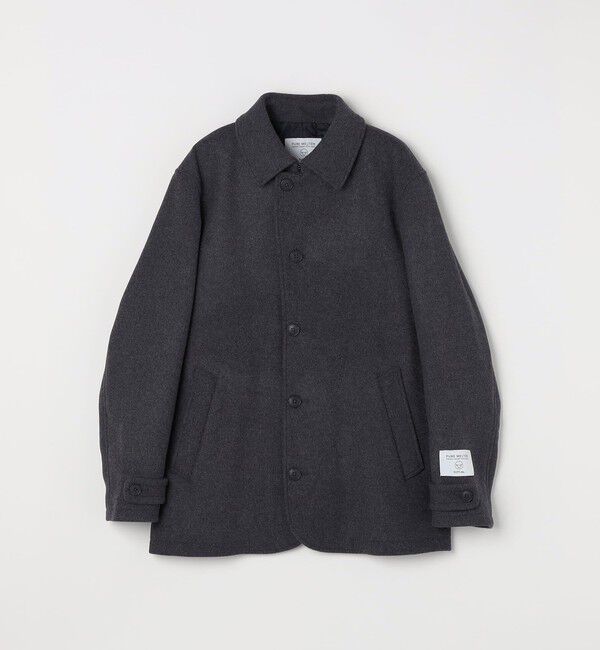 SHIPS any「SHIPS any: PURE WOOL MELTON シングル Pコート 25AW◇」|ピーコート|