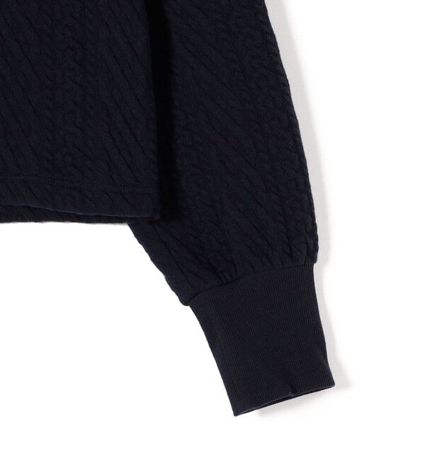 SHIPS for women「〈手洗い可能〉ケーブル ジャージー スキッパー プルオーバー」|Tシャツ・カットソー|