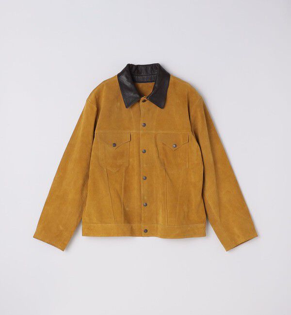 SHIPS「【City Ambient Products別注】PENNEYS: 60s スエード ジャケット」|その他|キャメル