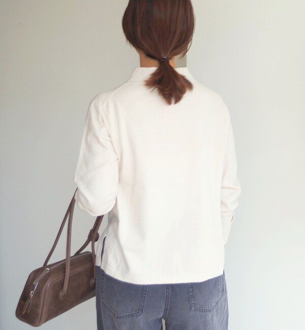 SHIPS for women「【WEB限定】〈手洗い可能〉ビーズ 刺しゅう 襟付 ニット カーディガン」|カーディガン|