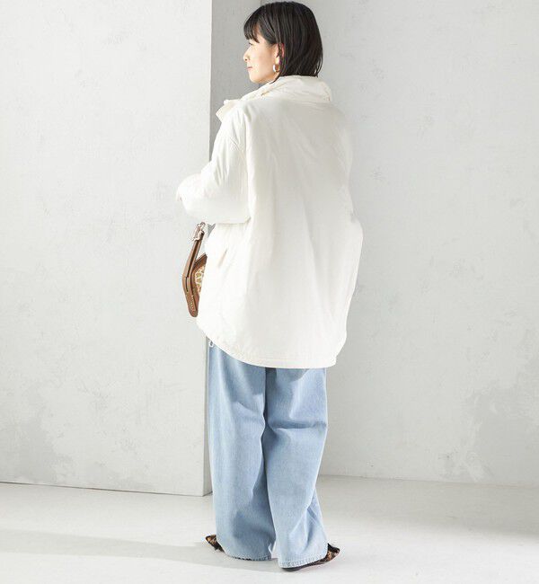 SHIPS for women「〈手洗い可能〉IMBOTEX 中綿 ミディ ジャケット」|その他|