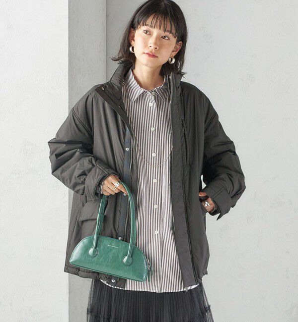 SHIPS for women「〈手洗い可能〉IMBOTEX 中綿 ミディ ジャケット」|その他|