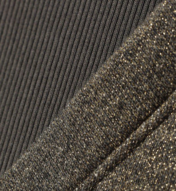 SHIPS for women「〈手洗い可能〉レイヤード デザイン ラメ メランジ 裏毛 プルオーバー」|スウェット・ジャージ|