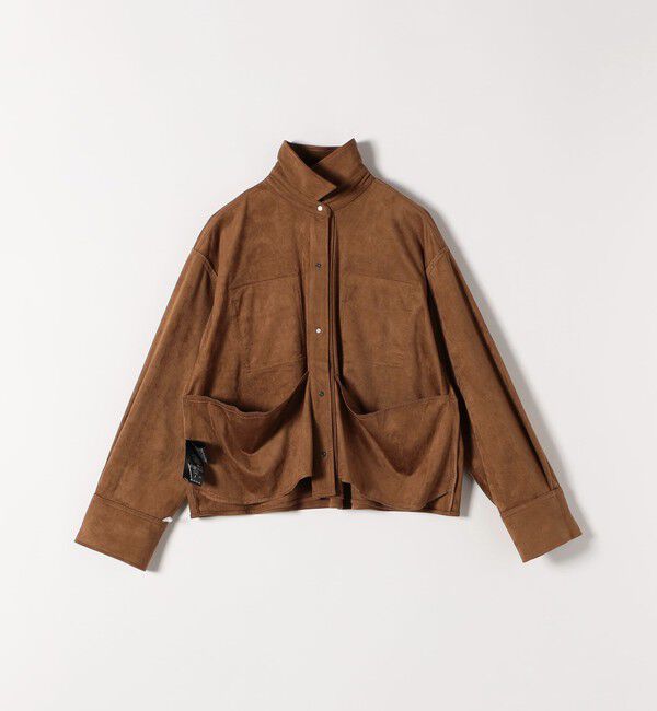 SHIPS any「SHIPS any: ポリエステル スエード ショート シャツ ジャケット」|その他|