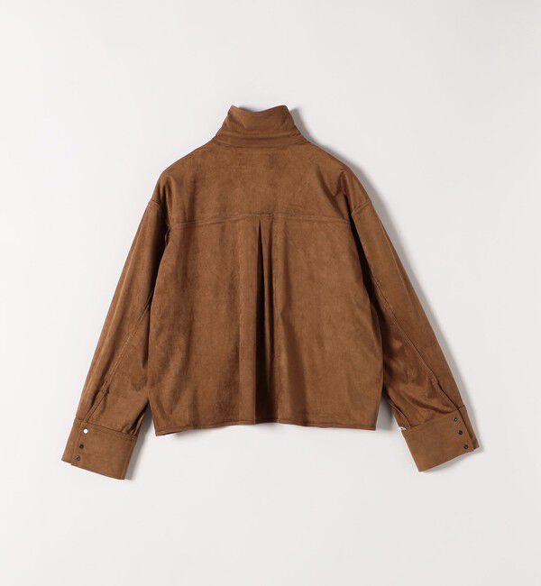 SHIPS any「SHIPS any: ポリエステル スエード ショート シャツ ジャケット」|その他|