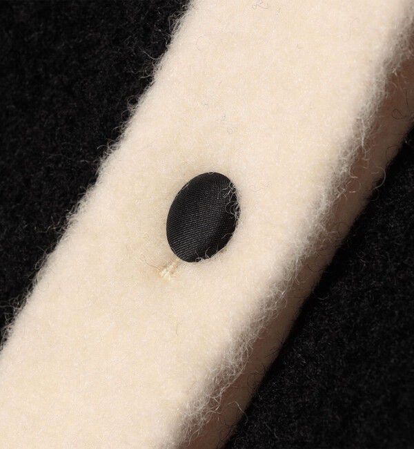 SHIPS any「SHIPS any: バイカラー クルーネック カーディガン ジャケット」|ノーカラージャケット|