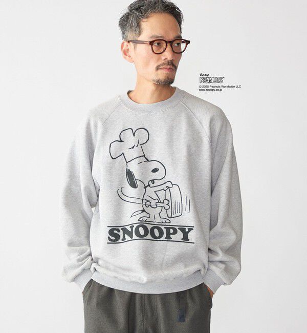 SHIPS「【SHIPS別注】AIRTOWNE: ピーナッツ ヴィンテージ スウェット」|スウェット・ジャージ|