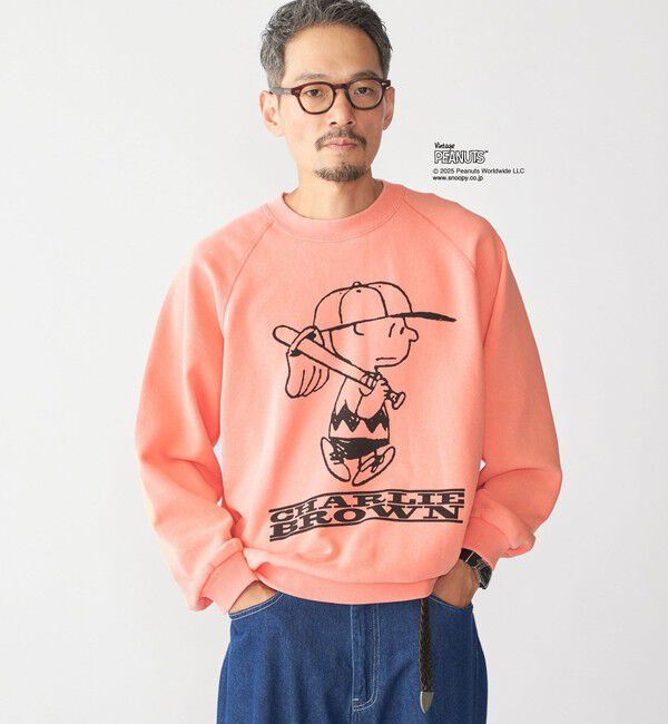 SHIPS「【SHIPS別注】AIRTOWNE: ピーナッツ ヴィンテージ スウェット」|スウェット・ジャージ|