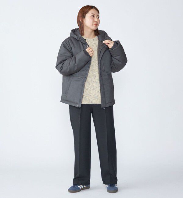 SHIPS「【WEB限定】SHIPS: 中綿 ウールブレンド パデッド フード ジャケット」|その他|