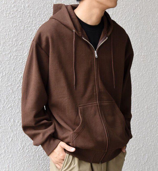 SHIPS any「SHIPS any: ヴィンテージライク 裏起毛 スウェット ジップ パーカー◇」|パーカー|