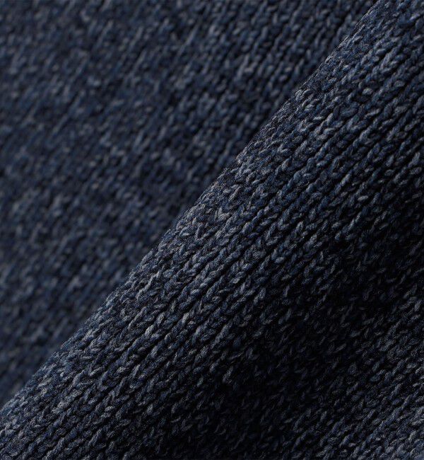 SHIPS「SHIPS:〈手洗い可能〉ミックス ポリ ショールカラー ニット カーディガン」|カーディガン|