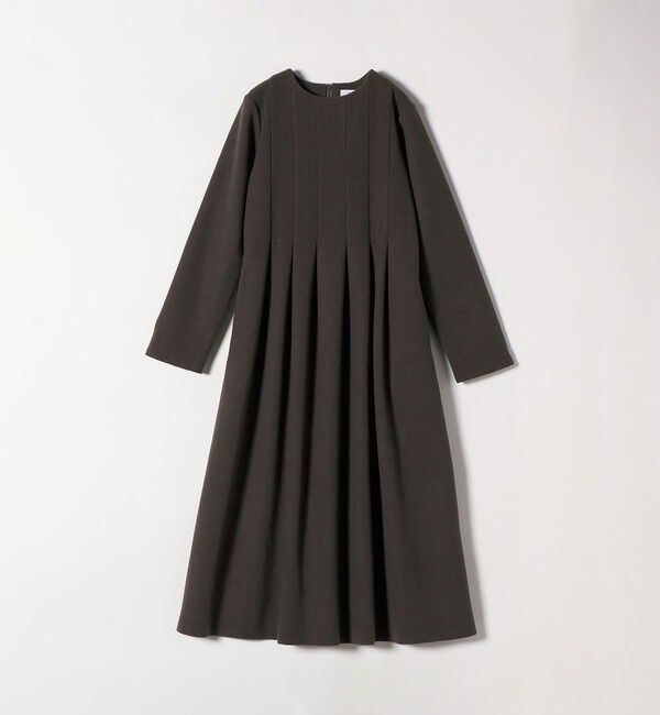 SHIPS any「SHIPS any: エア ニードル クルーネック タック フレア ワンピース」|ワンピース|