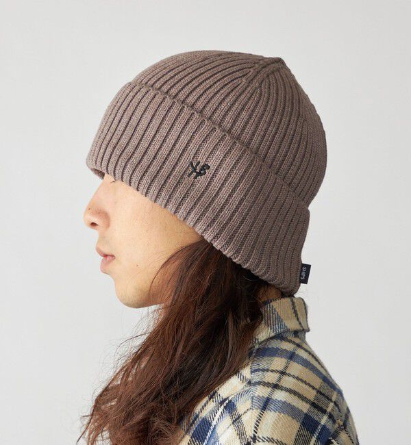 SHIPS「【WEB限定】SHIPS: オーバーフィット ワンポイント エンブロイダリー ワッチキャップ ニット帽」|その他|