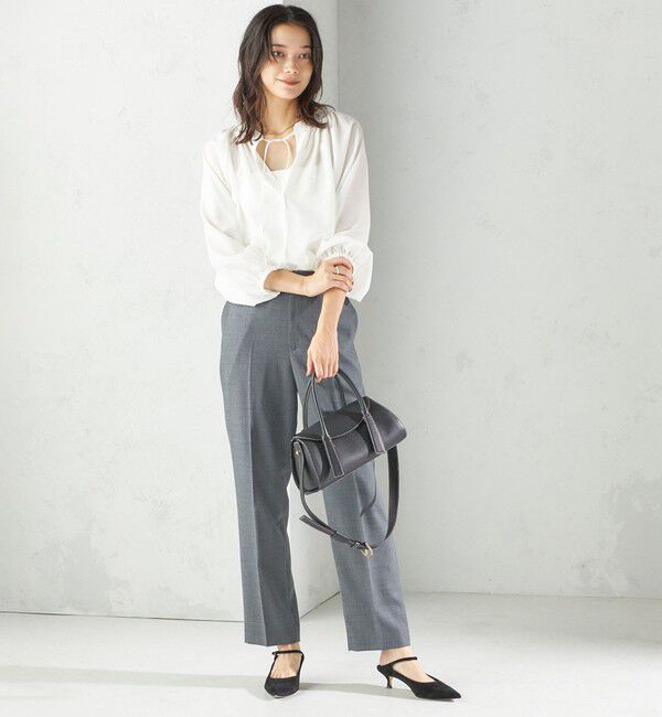 SHIPS for women「ウーステッド テーパード パンツ（セットアップ対応）」|その他|