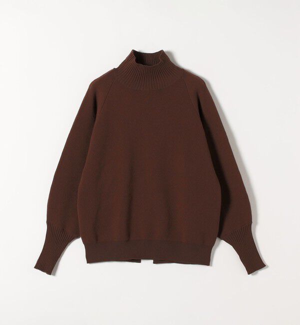 quaranciel「quaranciel:〈洗濯機可能〉タートルネック ラグラン ロングリブ ニット プルオーバー」|ニット・セーター|