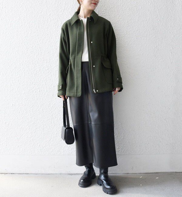 SHIPS any「SHIPS any: メルトン ジップ フィールド コート」|その他|