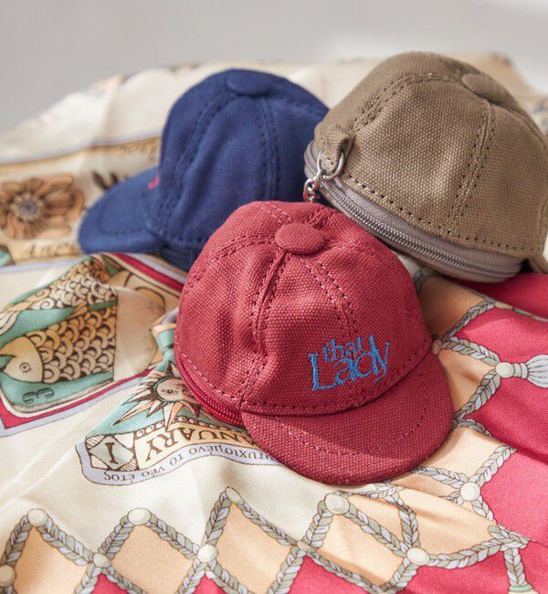 SHIPS for women「キャップ型 コイン ケース チャーム」|コインケース|ワイン