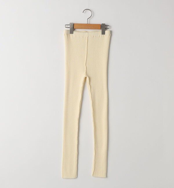 SHIPS KIDS「SHIPS KIDS:130～150cm /〈手洗い可能〉リブ レギンス パンツ」|レギンス・スパッツ|