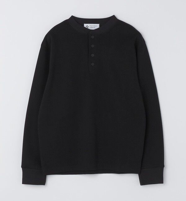 SHIPS「City Ambient Products: ダブルフェイス カノコ ヘンリーネック カットソー」|Tシャツ・カットソー|