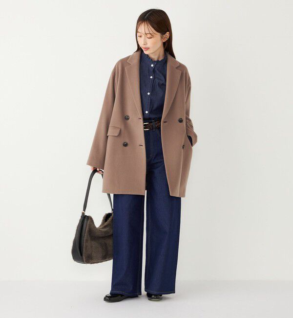 SHIPS Colors 「SHIPS Colors:SUPER100 テーラード コート◇」|チェスターコート|