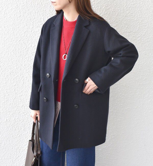 SHIPS Colors 「SHIPS Colors:SUPER100 テーラード コート◇」|チェスターコート|