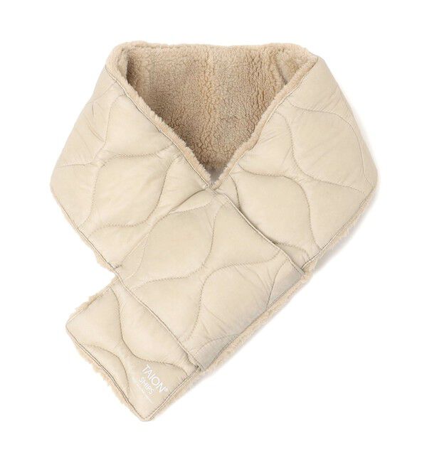 SHIPS for women「【SHIPS別注】TAION:〈手洗い可能〉細幅 リバー ダウン マフラー」|マフラー|