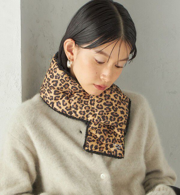 SHIPS for women「【SHIPS別注】TAION:〈手洗い可能〉細幅 リバー ダウン マフラー」|マフラー|