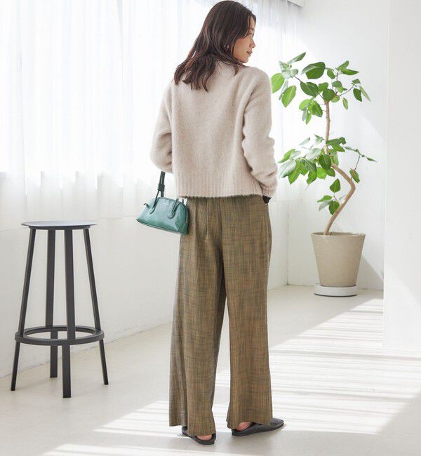 SHIPS for women「〈手洗い可能〉フォックス クルーネック ニット カーディガン」|カーディガン|