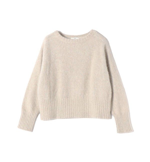 SHIPS for women「〈手洗い可能〉フォックス クルーネック ニット プルオーバー」|ニット・セーター|