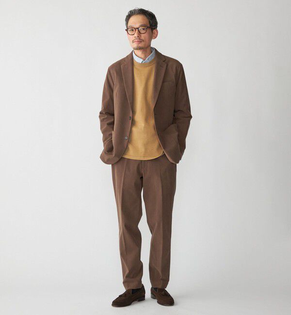 SHIPS「SHIPS:〈手洗い可能〉トリコット コーデュロイ ジャケット (セットアップ対応)」|テーラードジャケット|