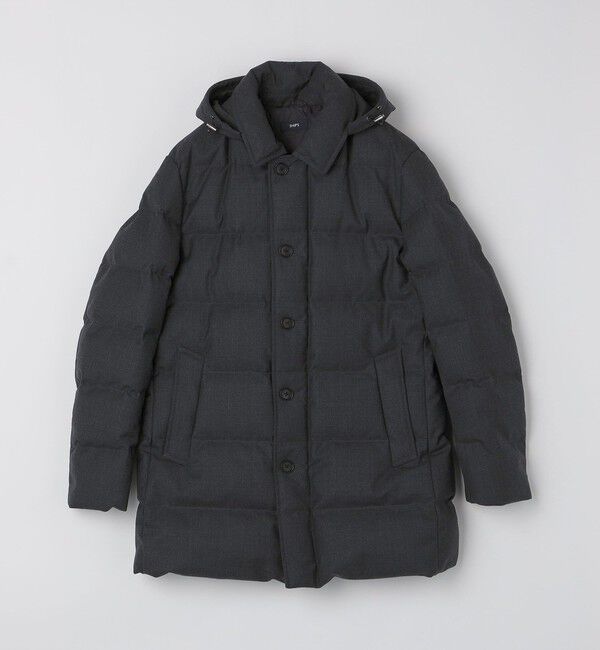 SHIPS「SHIPS: ウール 河田ダウン ピーコート」|ダウン|