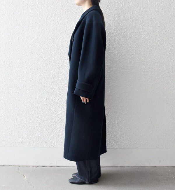 SHIPS any「【WEB限定】SHIPS any: PURE WOOL ロング テーラード コート」|チェスターコート|