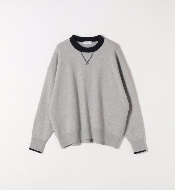 SHIPS any「SHIPS any:〈手洗い可能〉ダブルフェイス Vガゼット ニット プルオーバー」|ニット・セーター|