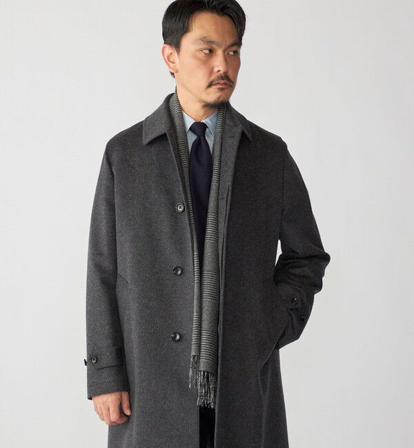 SHIPS「SHIPS: カシミヤ チェック マフラー」|マフラー|