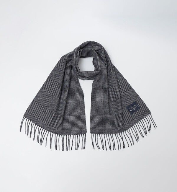 SHIPS「SHIPS: カシミヤ チェック マフラー」|マフラー|
