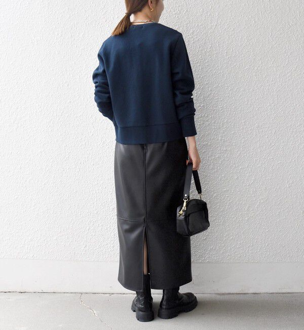 SHIPS any「SHIPS any:〈洗濯機可能〉裏起毛 ビジュー コンパクト スナップ カーディガン」|カーディガン|