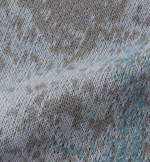 SHIPS「City Ambient Products: シャギー ジャカード クルーネック ニット」|ニット・セーター|