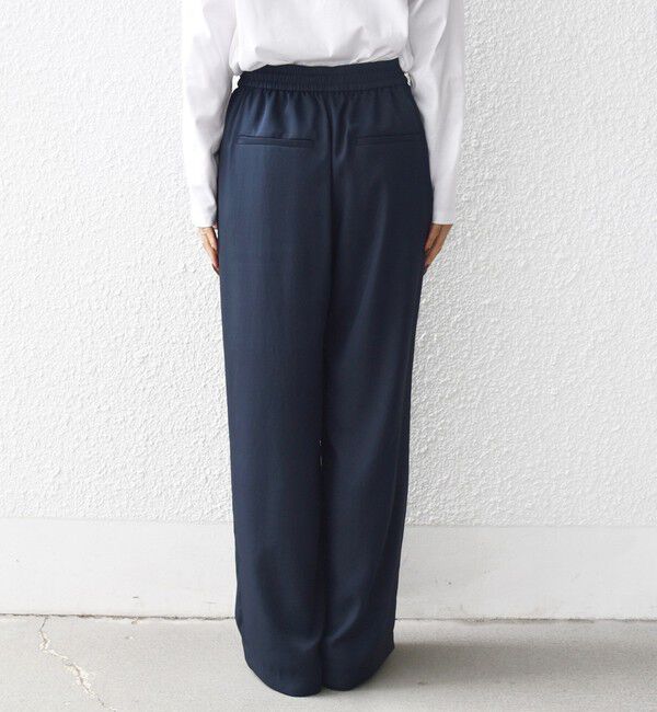 SHIPS for women「〈手洗い可能〉サテン ドロスト パンツ」|その他|