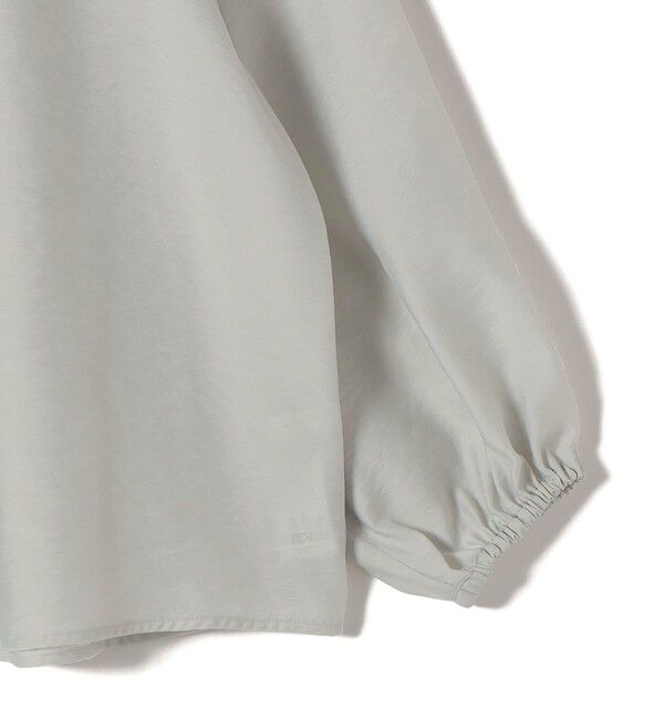 SHIPS for women「〈手洗い可能〉シアー タンブラー リボン デザイン 長袖 ブラウス」|シャツ・ブラウス|