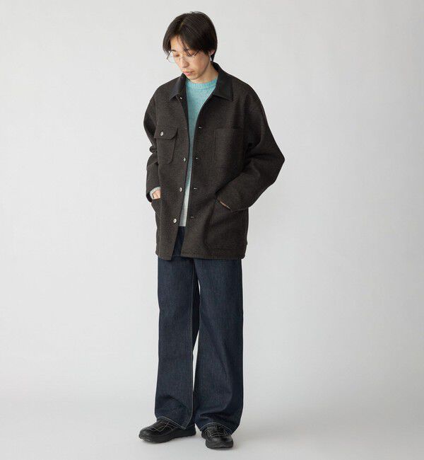 SHIPS「City Ambient Products: オーバーサイズ メルトン ワーク ジャケット」|その他|