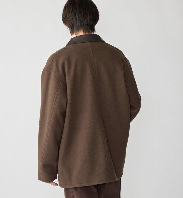 SHIPS「City Ambient Products: オーバーサイズ メルトン ワーク ジャケット」|その他|